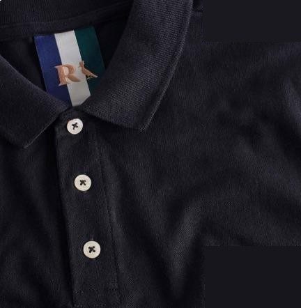 Camisa Polo Reserva Essence Básica Preto Liso M