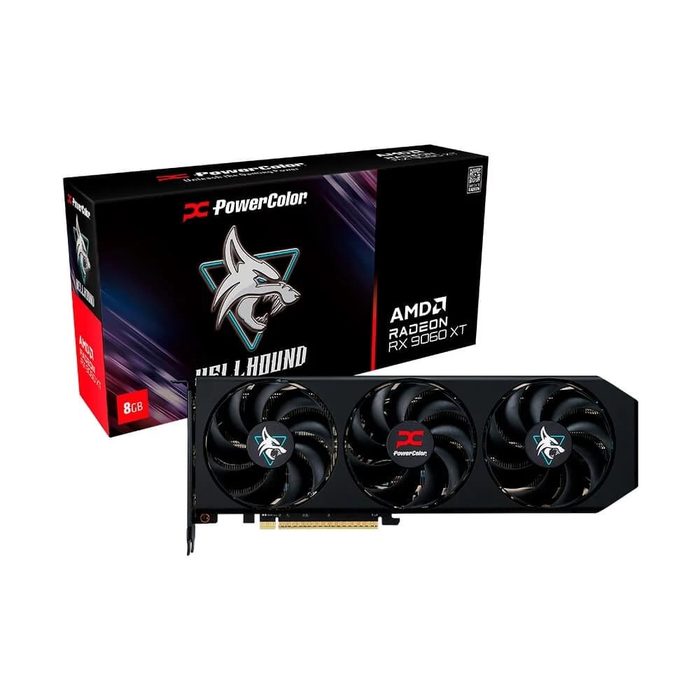 Placa de Vídeo AMD RX 9060 XT Hellhound
