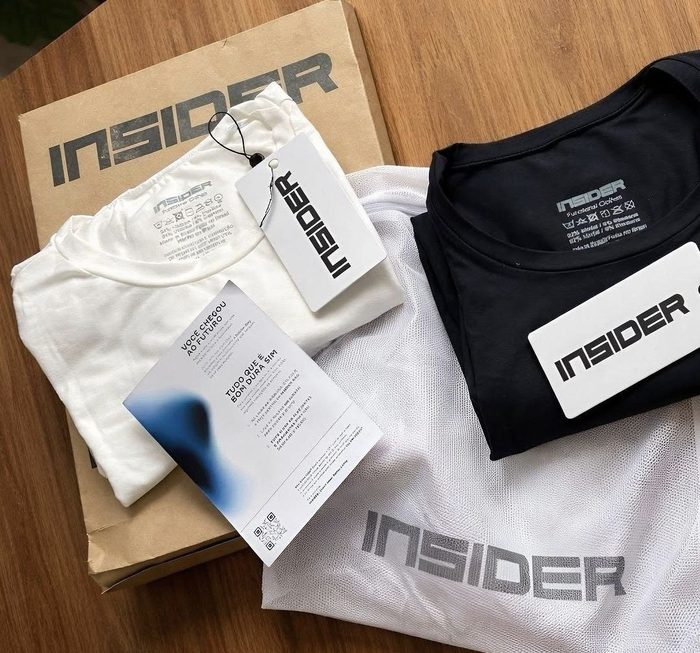 camiseta insider daily t-shirt