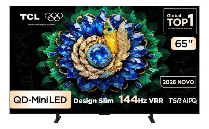 TV TCL A400M 65" 4K Mini LED 144Hz Google TV