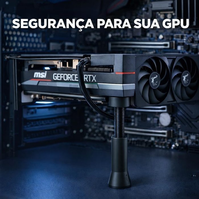 Suporte Vertical Ajustável para GPU 7,5 a 14 cm