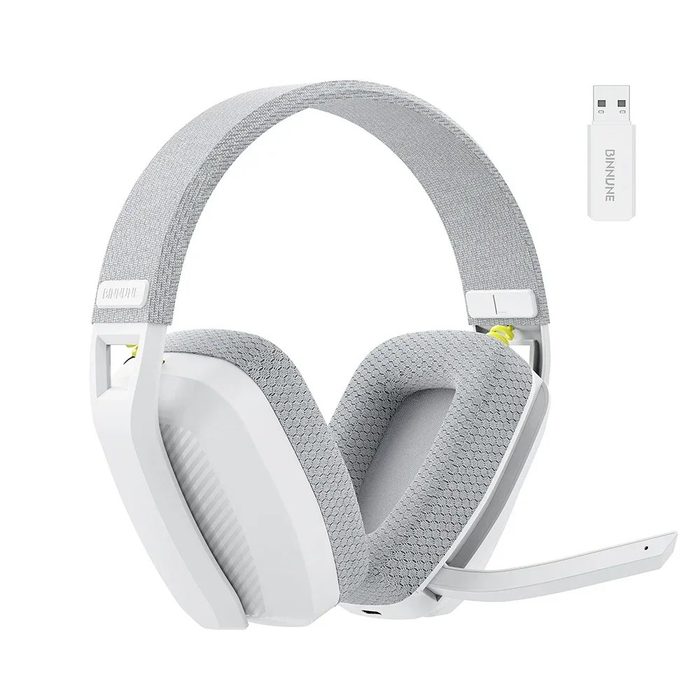 Headset Gamer Sem Fio Binnune BW06 Preto