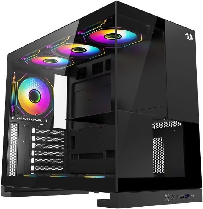 gabinete redragon eternal preto sem fans