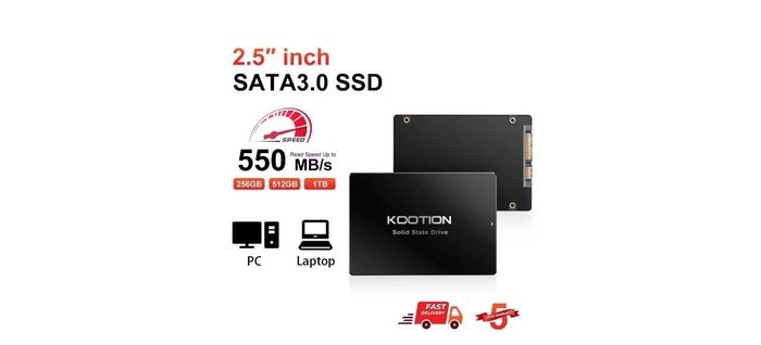 Kootion SSD Sata 3 2.5 Polegada
