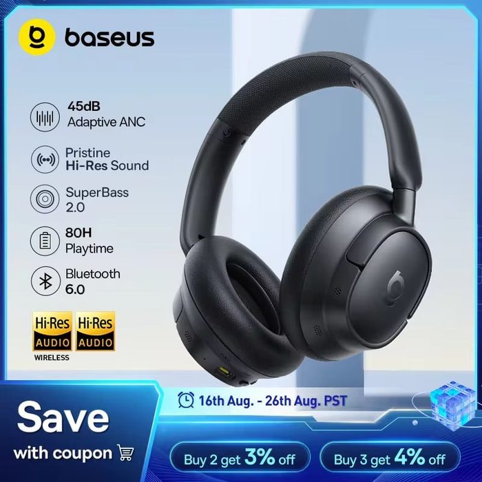 fone de ouvido baseus eh10 nc