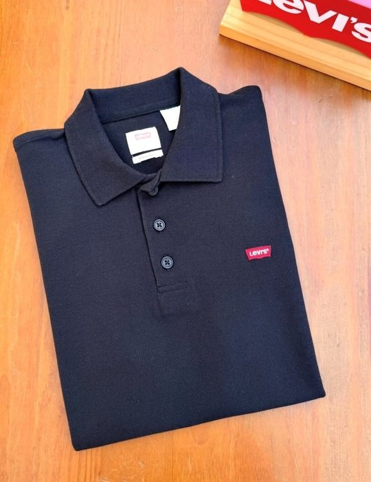 camisa polo levis housemark preta