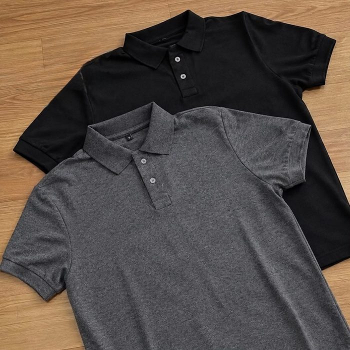 Kit 2 Camisa Gola Polo Masculina Básica Piquet Camiseta
