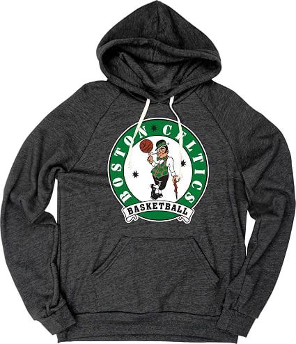 Blue 84 Moletom com capuz padrão NBA oficialmente licenciado Tri-Blend, preto