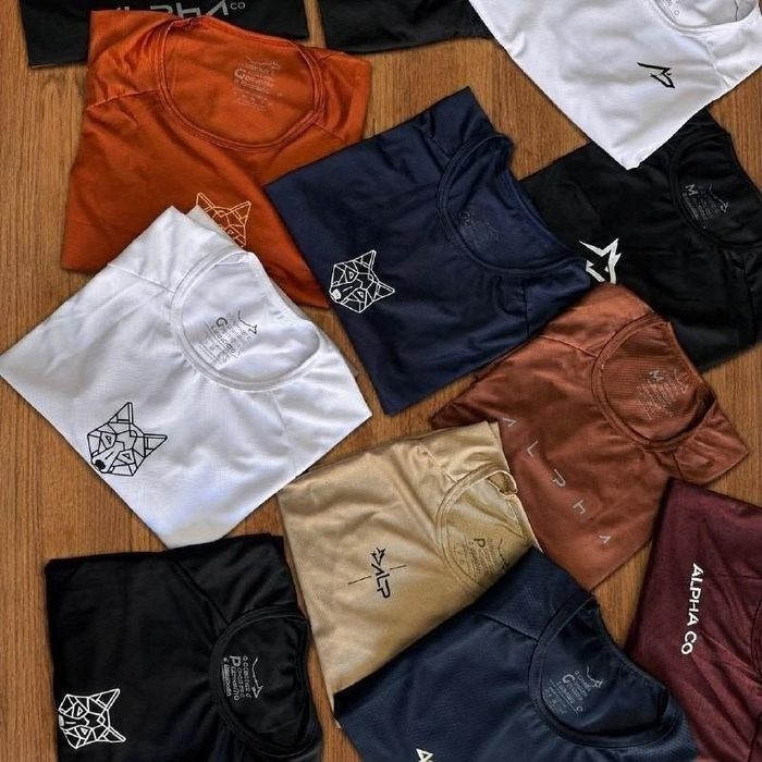 Kit 6 Camisetas Mais Procuradas Alpha