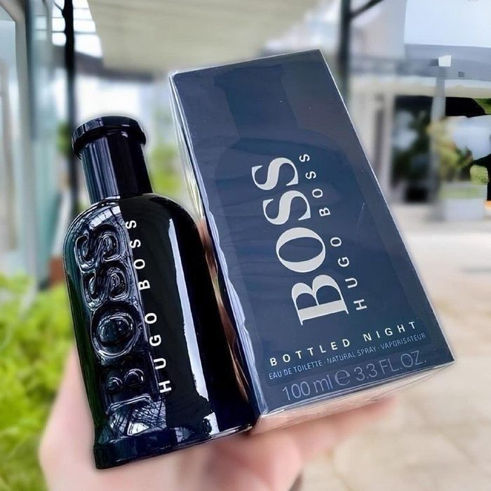 Perfume Hugo Boss Bottled Night Masculino Eau De Toilette 100Ml
