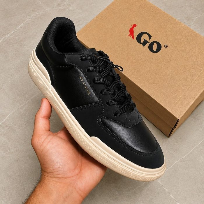 Tênis Reserva Go Horizon Social Casual Elegante Trabalho Preto 44 Br
