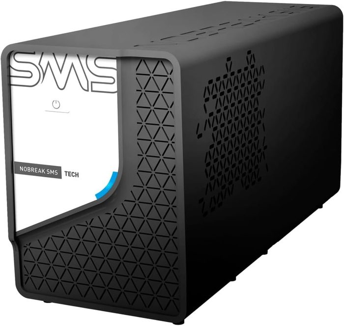 Nobreak SMS Tech 800VA Entrada Bivolt 115/220V - Saída 115V | 6 Tomadas | Senoidal por Aproximação