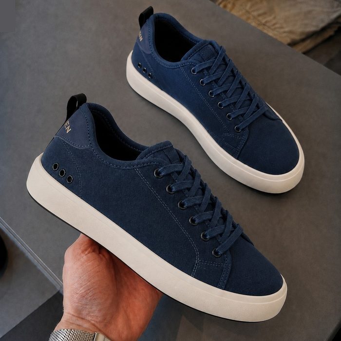 Tênis Osklen Drift Casual Leve Baixo Confortável Elegante Azul-marinho 39 a 42