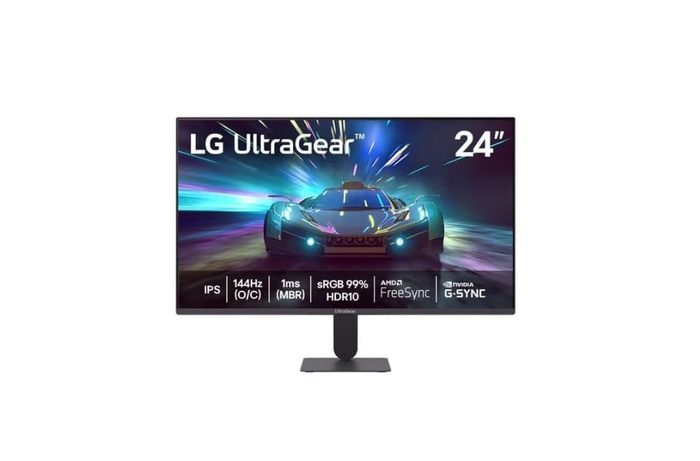 Monitor LG Ultragear 24" Full HD IPS 144Hz 1ms