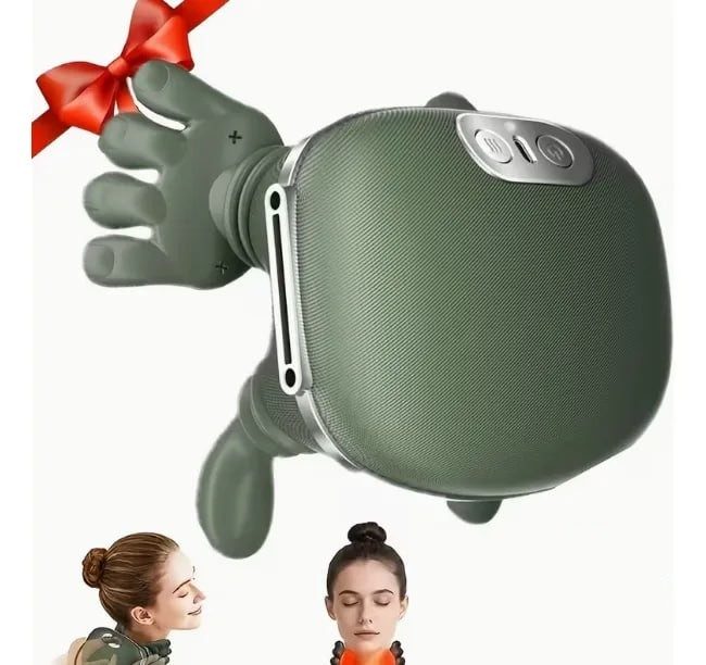 2 UNIDADES - Massageador Elétrico Para Pescoço E Ombros com Aquecimento