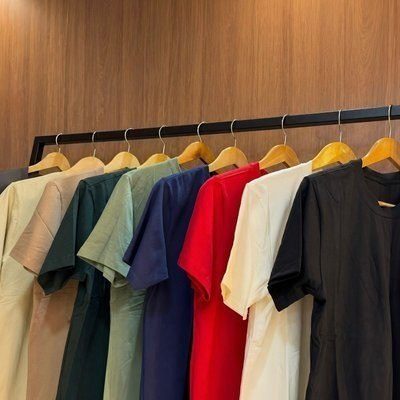 Kit 7 Camisetas Basica Lisa Algodão Premium Masculina P ao GG