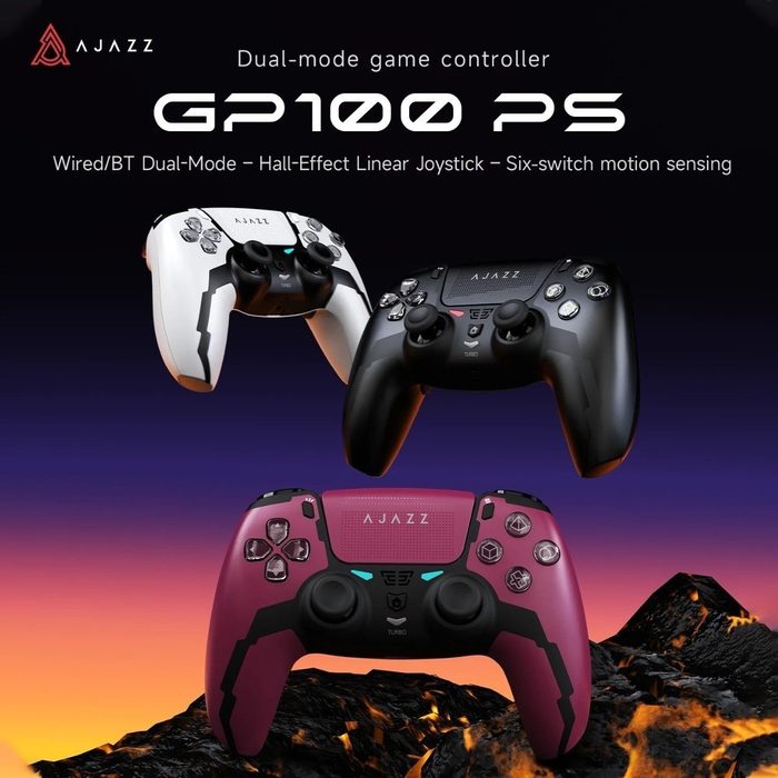 Tem o mesmo design dos controles da Sony