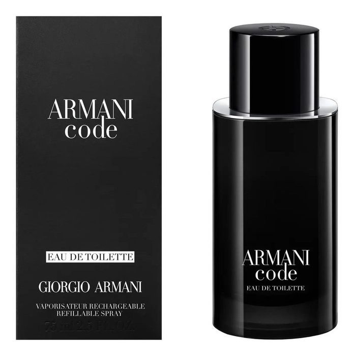 🛒 Perfume Masculino Armani Code Eau de Toilette Refilável, 125ml