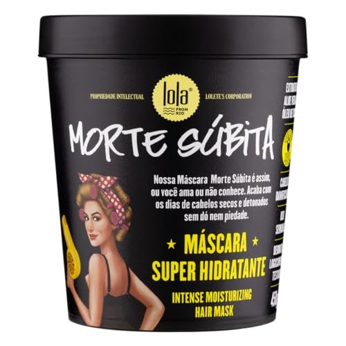 Morte Súbita Máscara Super Hidratante 450g, Lola Cosmetics