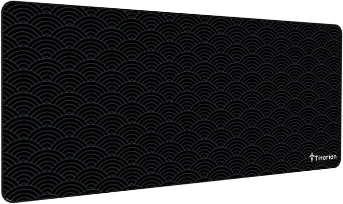 Titorion Mouse Pad Gamer Extra Grande 90x40 Deskpad Ergonômico Speed Preto