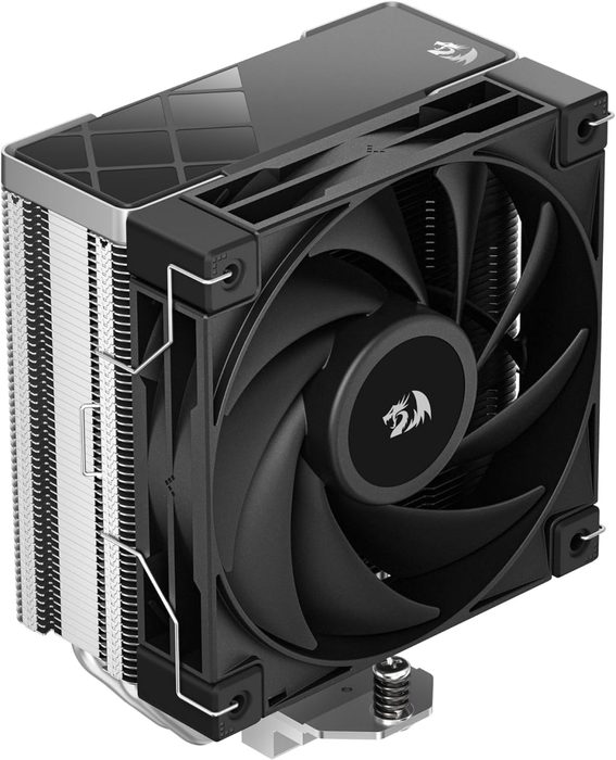 Air Cooler GamerStorm X Redragon AK400 RD Preto 4 Heatpipes Fan 120