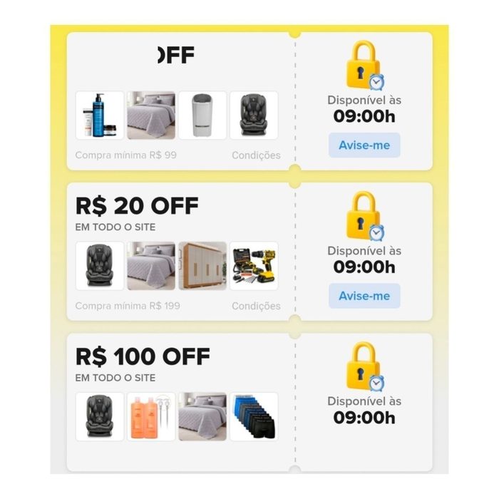 🟡 Cupom Mercado Livre Todo Site