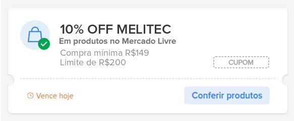 🟡 Cupom Mercado Livre Tecnologia