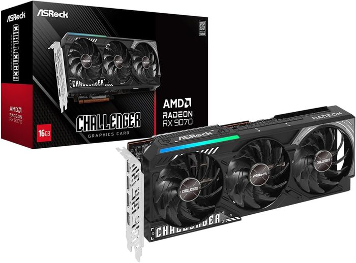 Placa de Vídeo ASRock RX 9070 Challenger