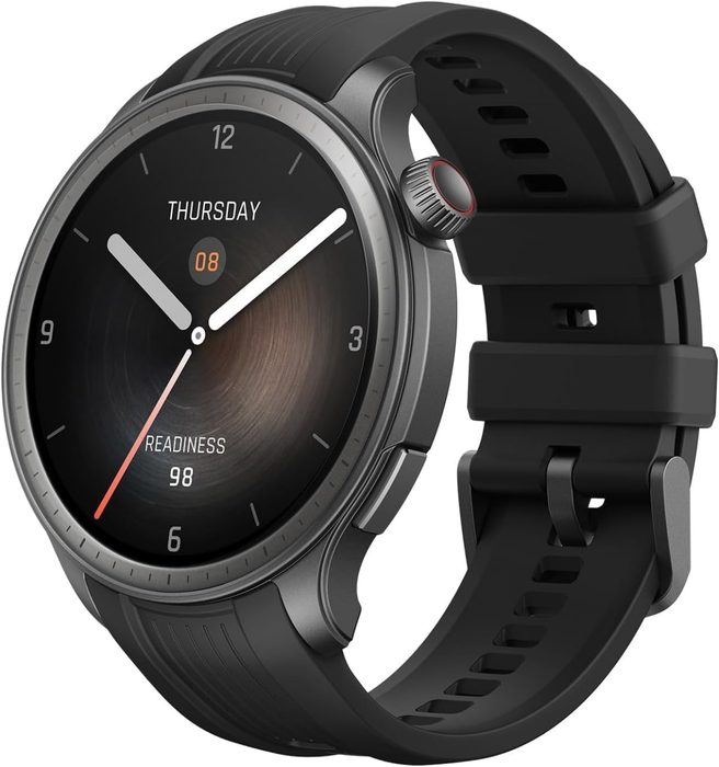 ⌚️ Amazfit Balance 46mm - GPS, Composição Corporal, 14 Dias de Bateria - Preto