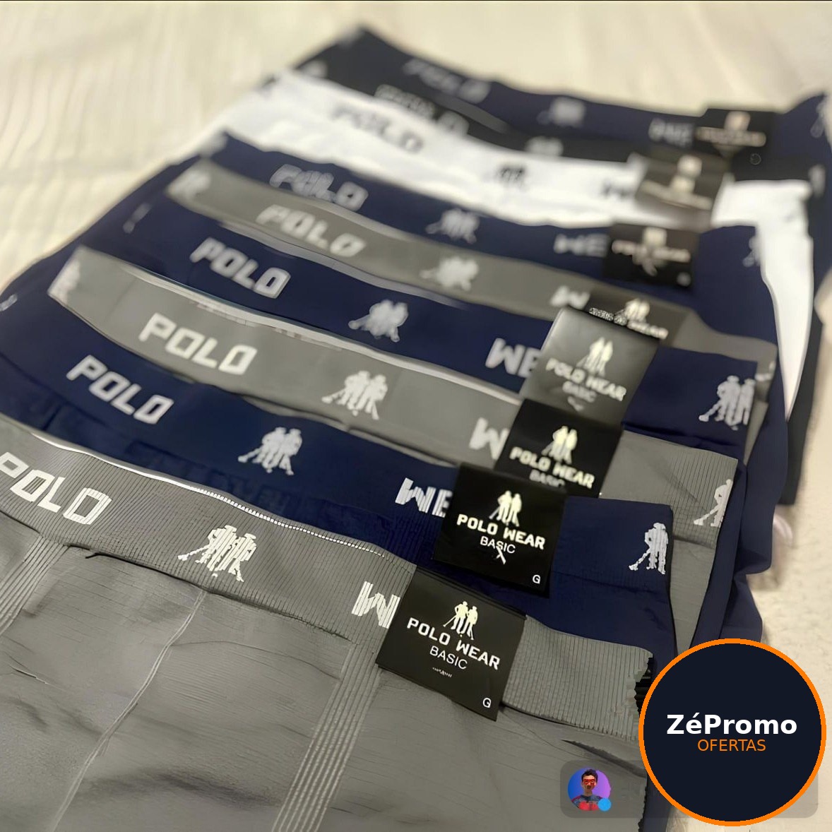 cuecas polo wear kit 10 cuecas boxer