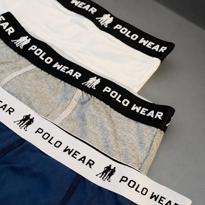 Kit 10 Cuecas Algodão Polo Wear Sortido