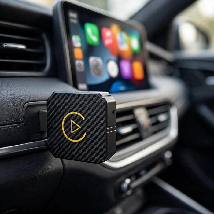 CarPlay Adaptador Sem Fio CarPlay Android Auto 2 em 1 USB