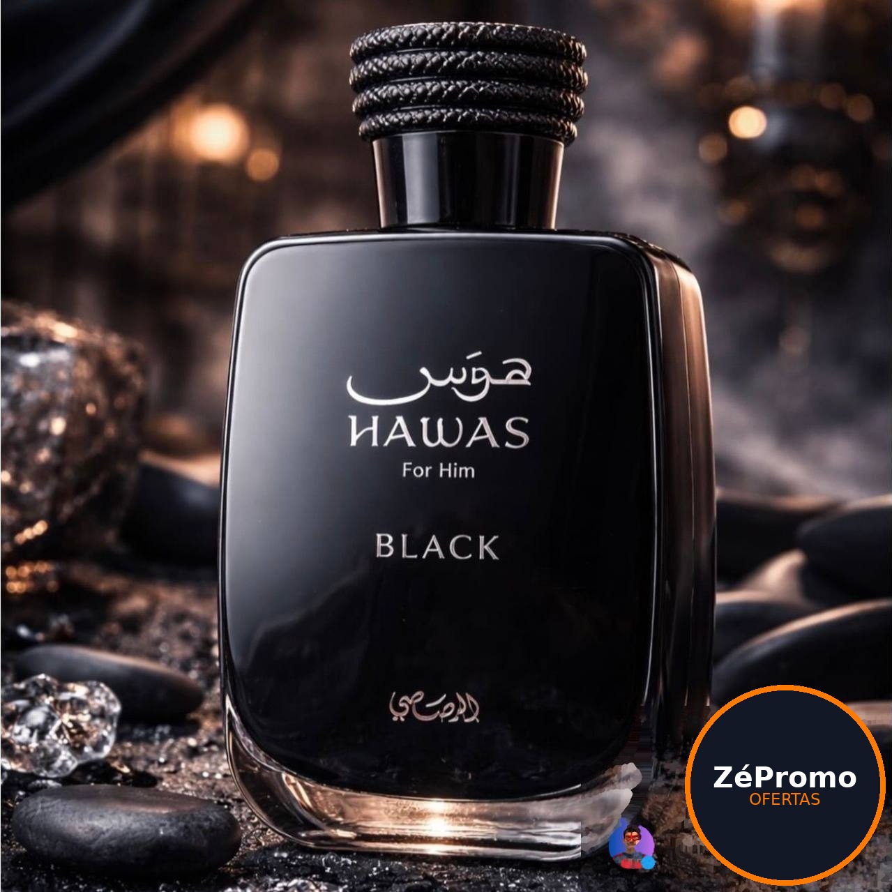 perfume rasasi hawas black edp 100ml