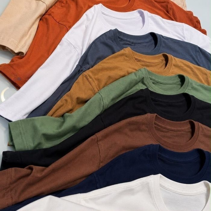 Kit 7 Camisetas Basica Masculina Algodão Fio 30 1 Premium Sortidas P ao GG