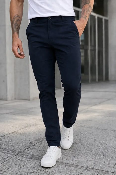 Calça Sarja Masculina Slim Elastano 38 ao 50