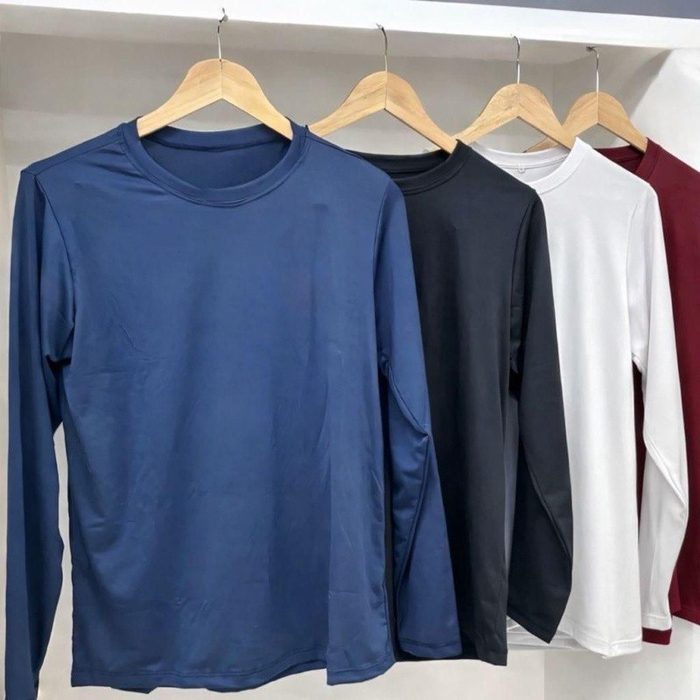 Kit 3 Camiseta Térmica Blusa Proteção Uv Manga Longa M ao GG