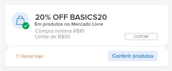 🎟 Cupom: BASICS20 0