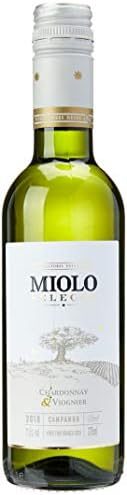Miolo Vinho Seleção Branco Seco Chardonnay/Viognier 375ml | Carraga de vidro