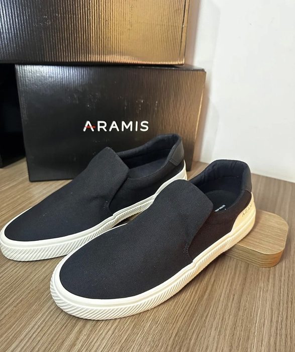 Tênis Masculino Casual Aramis Daily Slip Confortável Moderno Bege 37 ao 44