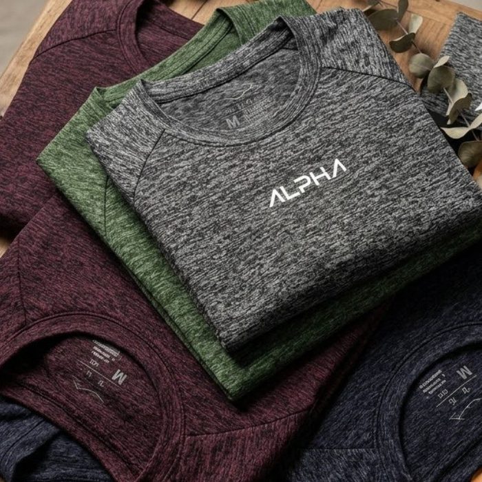 Kit 4 Camisetas Dry Alpha Masculina P ao XXG