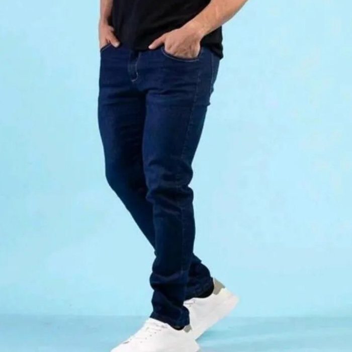 Kit 2 Calças Jeans Masculina Costura Reforçada 36 a 48
