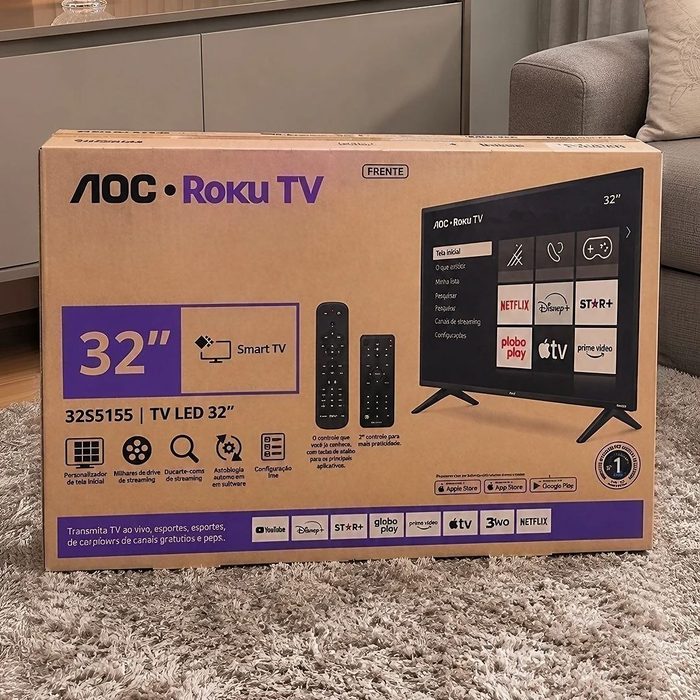 TV AOC 32S5155/78G 32" Roku TV