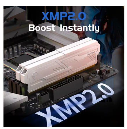 Memória RAM Netac DDR4 2x8GB 3200MHz