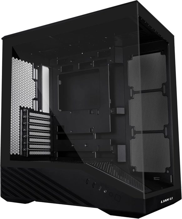 Gabinete Gamer Lian Li Vector V100 Preto Sem Fans V100X
