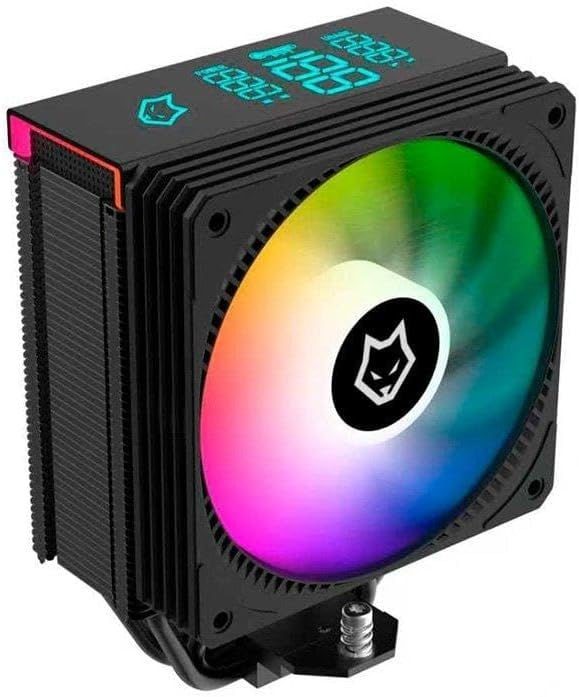Air Cooler ARGB com Display Husky Alisius 500, AMD/INTEL, 90mm, 95W - HAC500PT