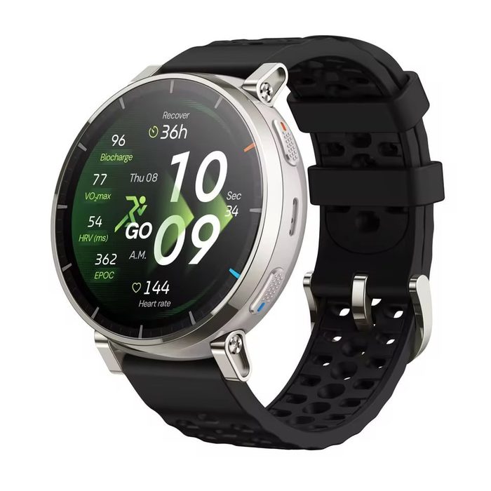 Smartwatch Amazfit Active 3 Premium A2559 AMOLED 1,32” GPS Bluetooth 5.3 5ATM SpO2 Bateria 12 Dias iOS Android Sem NFC