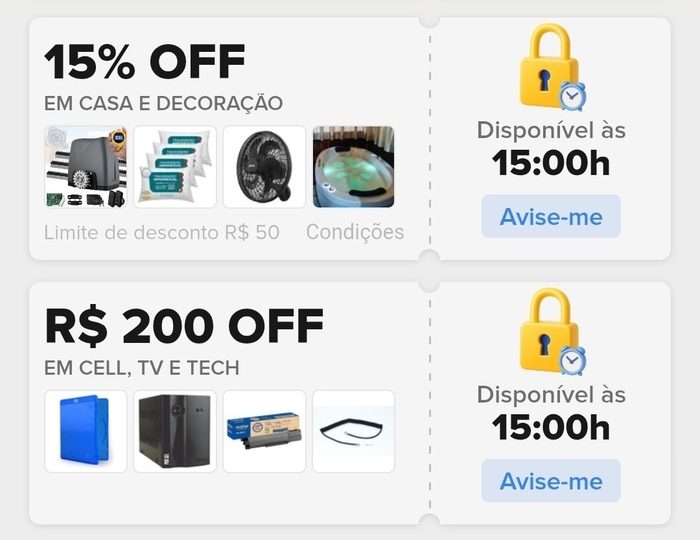 15% OFF em Casa de Decoração