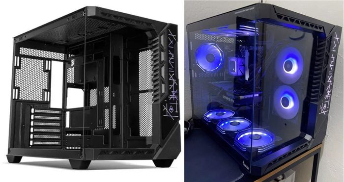 Gabinete Gamer Mancer Hemlok, Mid-Tower, Lateral de Vidro, Preto, Mcr-Hemlok-Bk