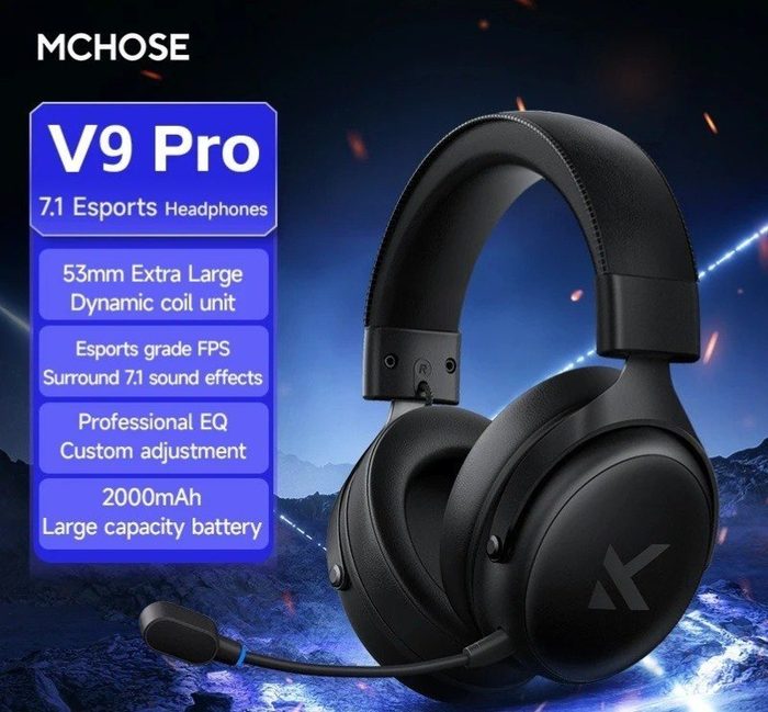 Headset Sem Fio Mchose V9 Pro