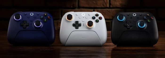Controle 8BitDo Ultimate 2 Wireless com Dock, RGB, Joystick TMR, Motion Control, Trigger mode, sem fio, 1000mAh, t1000hz, botões extras